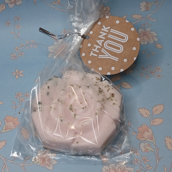 wildflowerbliss Other - Homemade Goats Milk Pink Rose Soap